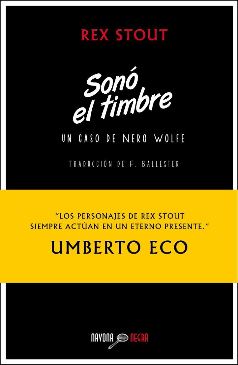 SONO EL TIMBRE | 9788492840823 | REX STOUT