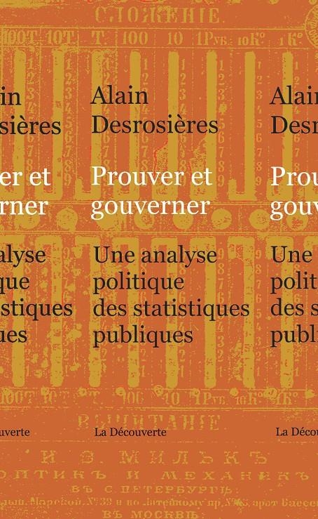 PROUVER ET GOUVERNER | 9782707178954 | ALAIN DESROSIÈRES