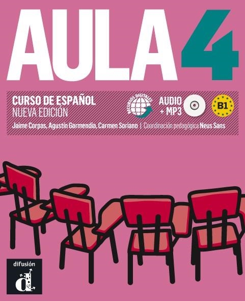 AULA 4 NUEVA EDICIÓN (B1.2) - LIBRO DEL ALUMNO + CD AUDIO | 9788415620839 | VARIOS AUTORES