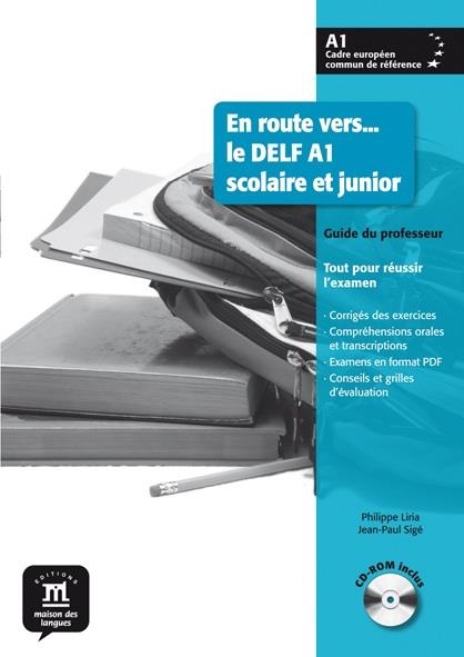 EN ROUTE VERS LE DELF SCOLAIRE ET JUNIOR NIVEAU A1 - GUIDE DU PROFESSEUR + CD | 9788484436683 | VARIOS AUTORES