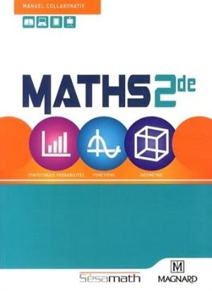 MATHS 2DE (COLL. SÉSAMATH) | 9782210100428