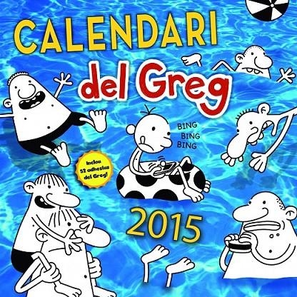 CALENDARI DEL GREG 2015 | 9788490574959 | JEFF KINNEY