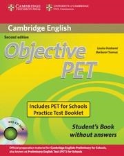 CAMBRIDGE OBJECTIVE PETSTUDENT´S PACK | 9780521168274 |  LOUISE HASHEMI,  BARBARA THOMAS