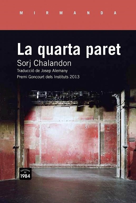 LA QUARTA PARET | 9788415835509 | CHALANDON, SORJ