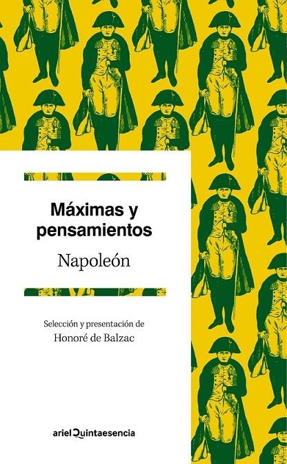 MÁXIMAS Y PENSAMIENTOS | 9788434419568 | NAPOLEÓN BONAPARTE