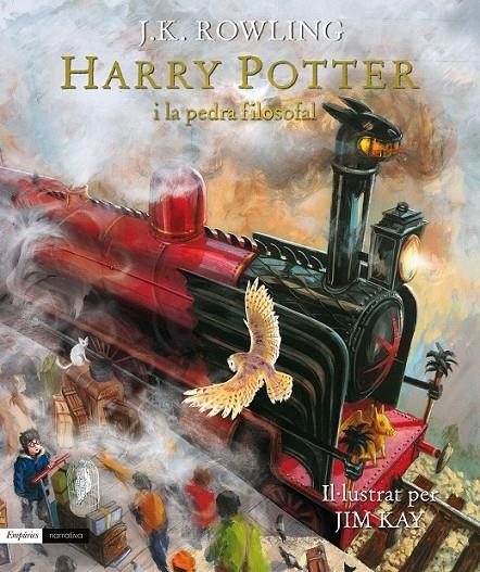 HARRY POTTER I LA PEDRA FILOSOFAL (EDICIÓ IL·LUSTRADA) | 9788416367122 | JOANNE K. ROWLING