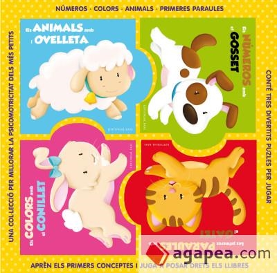 PUZZLEBOOKS ANIMALS | 9788416166862 | VARIS