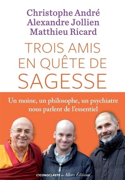 TROIS AMIS EN QUÊTE DE SAGESSE | 9791095438014 | CHRISTOPHE ANDRÉ, ALEXANDRE JOLLIEN, MATTHIEU RICARD