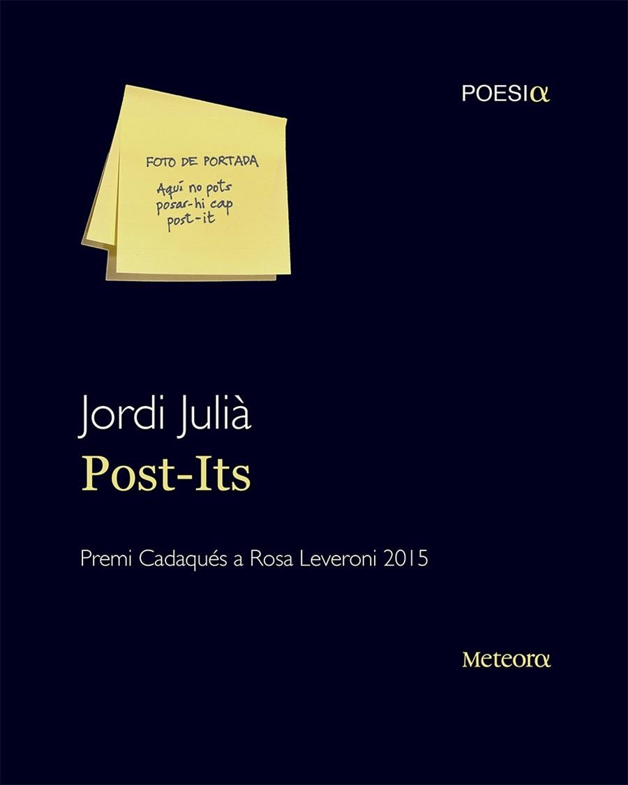 POST-ITS | 9788494454783 | JULIÀ GARRIGA, JORDI