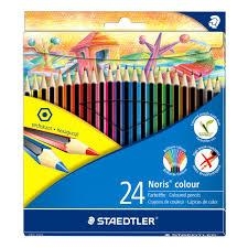 BOÎTE DE 24 CRAYONS DE COULEURS STAEDTLER / CAJA DE 24 LÀPICES DE COLORES STADTLER | 4007817009215