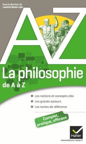 LA PHILOSOPHIE DE A A Z | 9782218947353 | LAURENCE HANSEN-LOVE