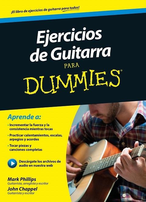 EJERCICIOS DE GUITARRA PARA DUMMIES | 9788432902932 | MARK PHILLIPS/JON CHAPPELL