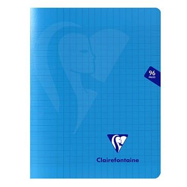 CAHIER PETIT FORMAT 17X22 96 PAGES SEYES BLEU / CUADERNO PEQUEÑO AZUL | 3329683237419