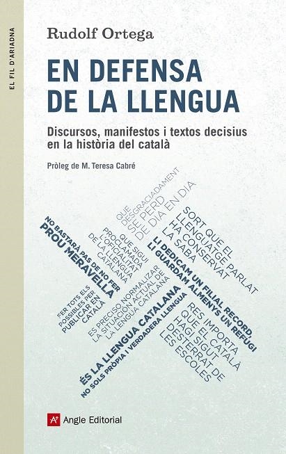 EN DEFENSA DE LA LLENGUA | 9788415307235 | ORTEGA ROBERT, RUDOLF