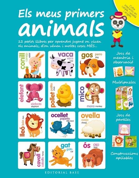 ELS MEUS PRIMERS ANIMALS - INTERACTIU EN CATALÀ-CASTELLÀ-ANGLÈS | 9788416587261 | VARIS