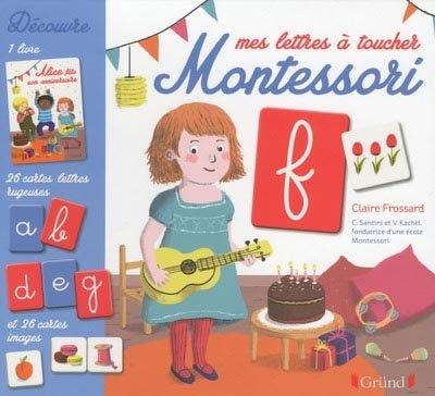 COFFRET MONTESSORI. MES LETTRES À TOUCHER | 9782324017988 | CLAIRE FROSSARD, CÉLINE SANTINI, VENDULA KACHEL