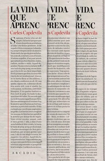 LA VIDA QUE APRENC | 9788494616365 | CAPDEVILA PLANDIURA, CARLES