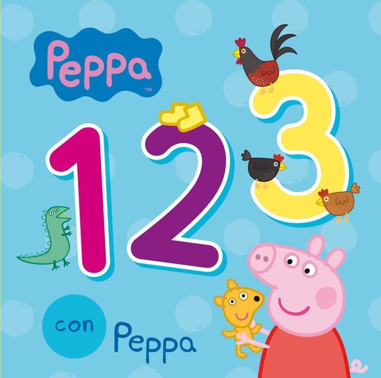 123 CON PEPPA (PEPPA PIG. TODO CARTÓN) | 9788448842918 | VARIOS AUTORES