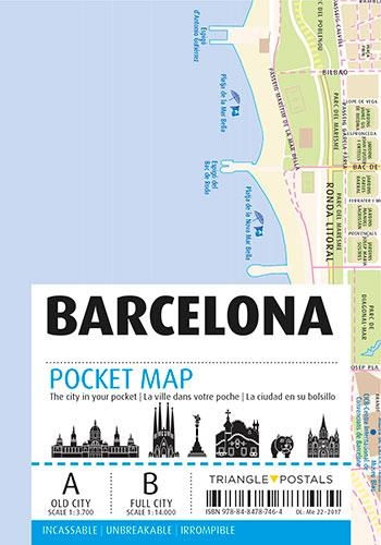 BARCELONA POCKET MAP | 9788484787464 | VIVAS ORTIZ, PERE