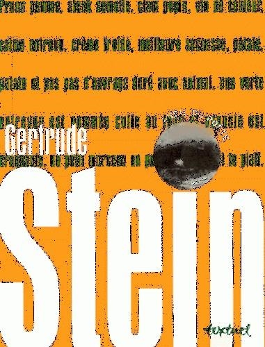 GERTRUDE STEIN | 9782909317748 | STEIN, GERTRUDE 