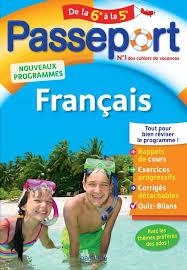 PASSEPORT FRANÇAIS DE LA 6E À LA 5E -ÉDITION 2017 | 9782017016311 | ISABELLE DE LISLE