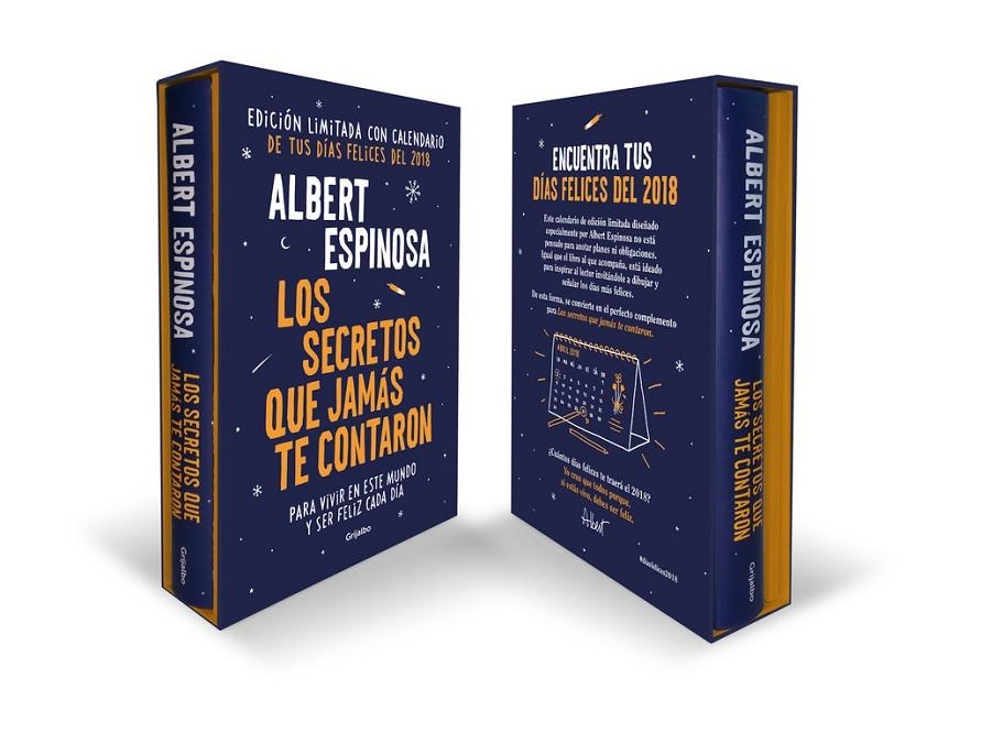 EDICIóN ESPECIAL CON CALENDARIO 2018, LOS SECRETOS QUE JAMáS TE CONTARON | 9788425355905 | ALBERT ESPINOSA