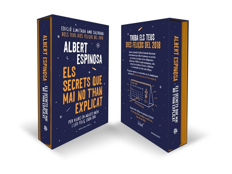 EDICIó ESPECIAL AMB CALENDARI 2018, ELS SECRETS QUE MAI NO T'HAN EXPLICAT | 9788416930197 | ALBERT ESPINOSA