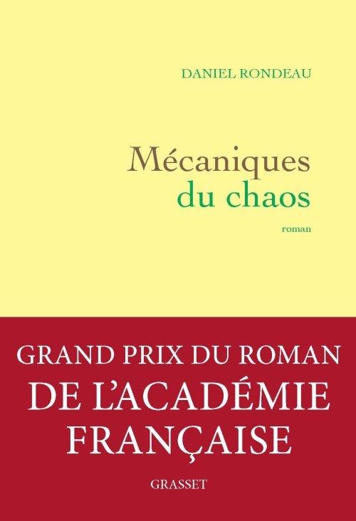 MÉCANIQUES DU CHAOS | 9782246688310 | RONDEAU, DANIEL