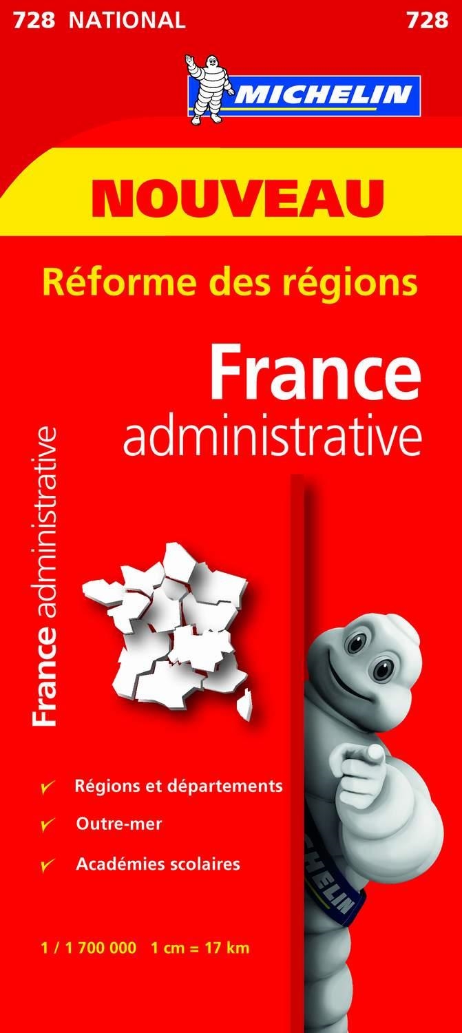 MAPA NATIONAL FRANCIA ADMINISTRATIVA | 9782067211209 | VARIOS AUTORES