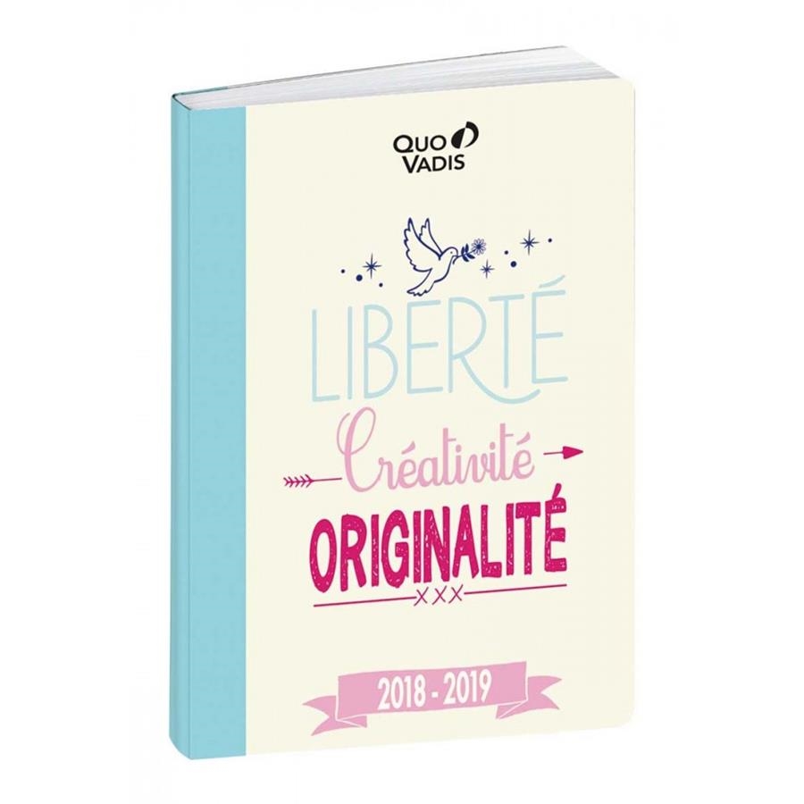 AGENDA SCOLAIRE 2018-2019 TEXTAGENDA NOTES FR WORDS LIBERTAD | 3371010405084