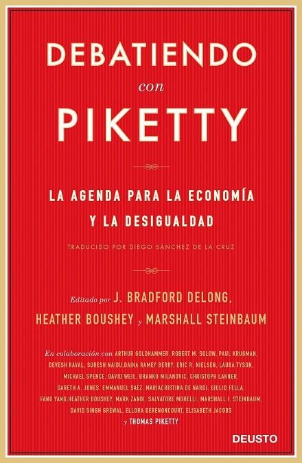 DEBATIENDO CON PIKETTY | 9788423427444 | BOUSHEY, HEATHER/DELONG, J. BRADFORD/STEINBAUM, MARSHALL