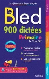 LE BLED 900 DICTÉES PRIMAIRE  | 9782017012085 | BERLION, D