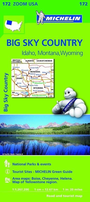 MAPA ZOOM USA BIG SKY COUNTRY | 9782067190801 | MICHELIN