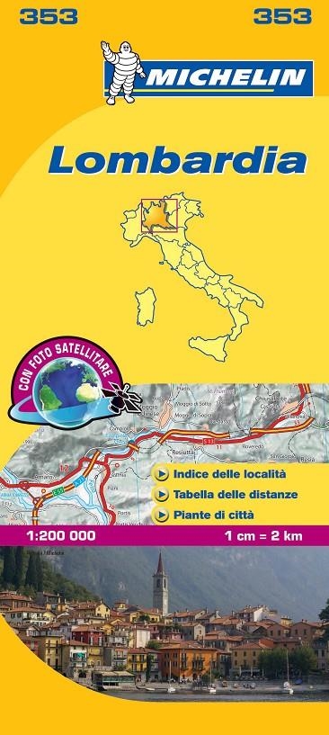 MAPA LOCAL LOMBARDÍA | 9782067126619 | MICHELIN