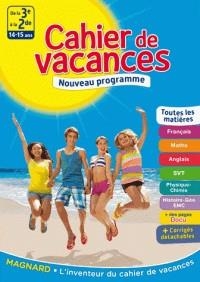 CAHIER DE VACANCES DE LA 3E À LA 2DE - 14-15 ANS - ÉDITION 2017 | 9782210756939 | COLLECTIF