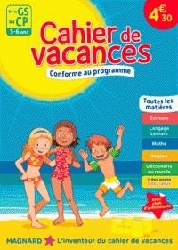 CAHIER DE VACANCES DE LA GS AU CP  -ÉDITION 2017 | 9782210757059 | COLLECTIF