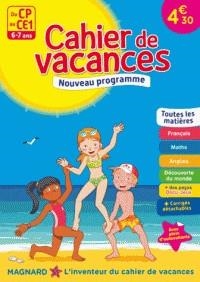 CAHIER DE VACANCES DU CP AU CE1 - 6-7 ANS - ÉDITION 2017 | 9782210757066 | COLLECTIF