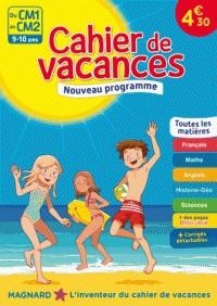 CAHIER DE VACANCES DU CM1 AU CM2 - 9-10 ANS - ÉDITION 2017 | 9782210757097 | COLLECTIF