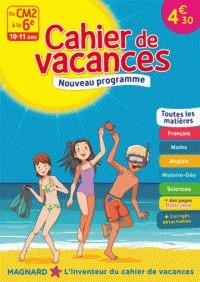 CAHIER DE VACANCES DU CM2 À LA 6E - 10-11 ANS - ÉDITION 2017 | 9782210757103 | COLLECTIF