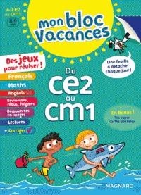 MON BLOC VACANCES - DU CE2 AU CM1  - ÉDITION 2018 | 9782210759008 | COLLECTIF