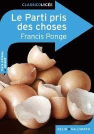 LE PARTI PRIS DES CHOSES | 9782701156309 | PONGE, FRANCIS 