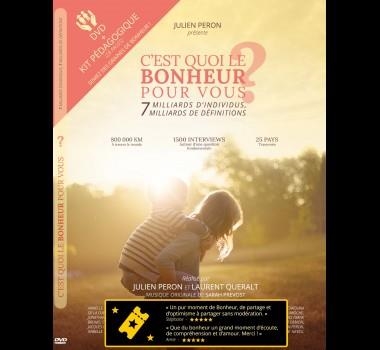 C'EST QUOI LE BONHEUR POUR VOUS - DVD | 3760061284746 | JULIEN PERON ET LAURENT QUERALT