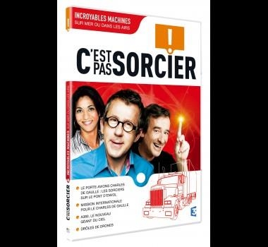 C'EST PAS SORCIER - INCROYABLES MACHINES SUR MER OU DANS LES AIRS - DVD | 3333297202527 | VARIS