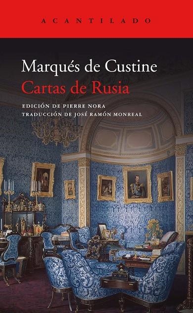 CARTAS DE RUSIA | 9788417346546 | MARQUÉS DE CUSTINE