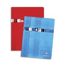 CAHIER TP TRAVAUX PRATIQUE SEYES  64 PAGES - 32 FEUILLES FORMAT 24X32 | 3329680337709