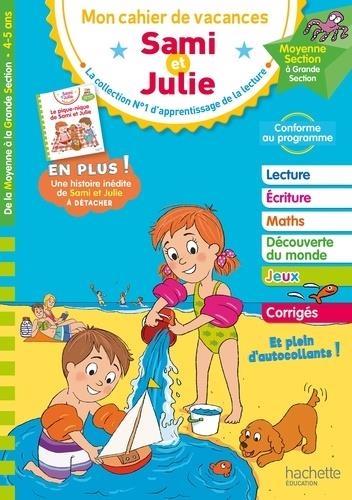 MON CAHIER DE VACANCES SAMI ET JULIE MS À GS | 9782017865407 | MARCEL, BOYER