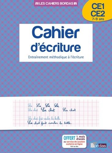 CAHIER D'ÉCRITURE CE1-CE2 7-9 ANS - ENTRAÎNEMENT MÉTHODIQUE À L'ÉCRITURE | 9782047351482 | MARCEL GUYONNET