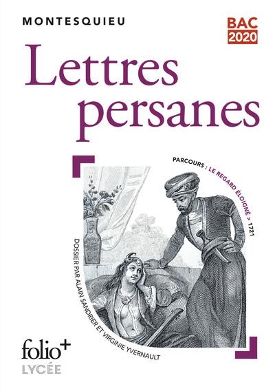 LETTRES PERSANES BAC 2021 - FOLIO + LYCÉE | 9782072858871 | MONTESQUIEU