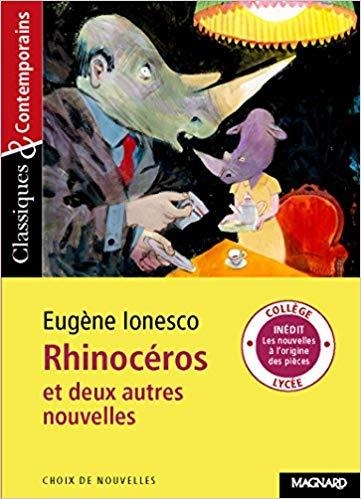 RHINOCÉROS ET DEUX AUTRES NOUVELLES DE IONESCO - CLASSIQUES ET CONTEMPORAINS | 9782210759176 | IONESCO