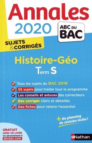 ANNALES BAC 2020 HISTOIRE-GÉOGRAPHIE TLE S - SUJETS & CORRIGÉS | 9782091574417 | COLLECTIF